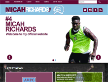 Tablet Screenshot of micahrichards.com